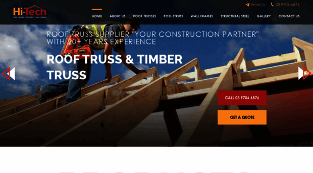 hitechtrusses.com.au - Hi-Tech Trusses | Roof Truss |... - Hi Tech Trusses