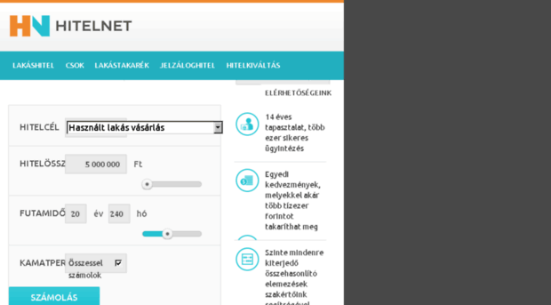 hitelkalkulator.hitel.co.hu