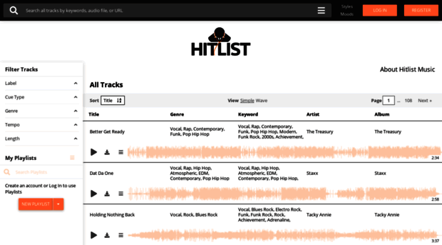 hitlist.sourceaudio.com