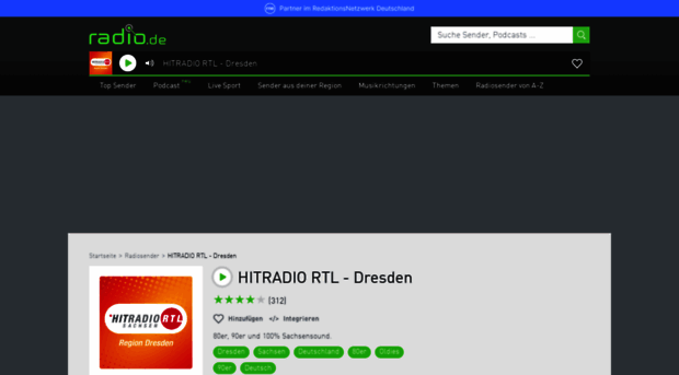 hitradiortlsachsen.radio.de