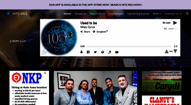 hits1055.com