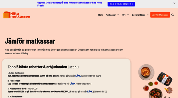 hittamatkassen.se
