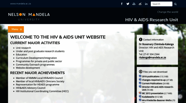 hivaids.mandela.ac.za