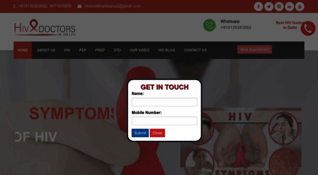 hivdoctorsindelhi.com