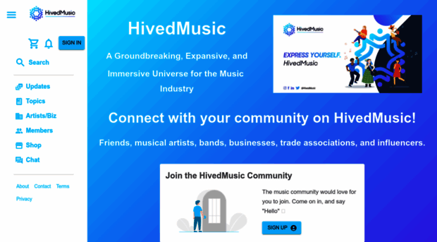 hivedmusic.com