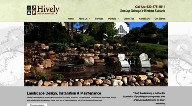 hivelylandscaping.com