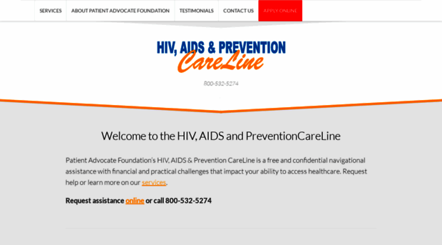 hivoraids.pafcareline.org