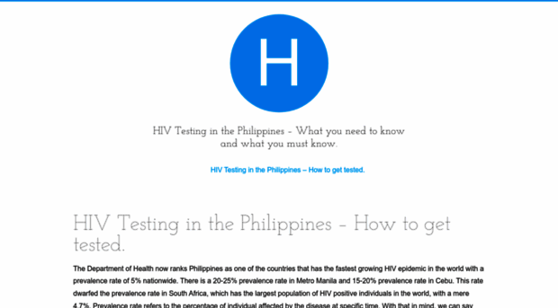 hivtestphilippines.org