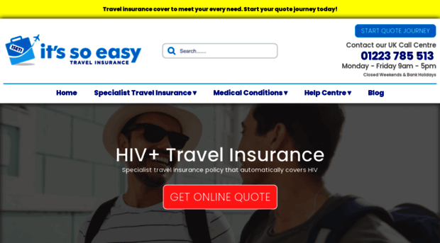 hivtravelinsurance.com