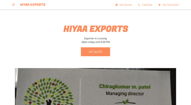 hiyaaexports.com