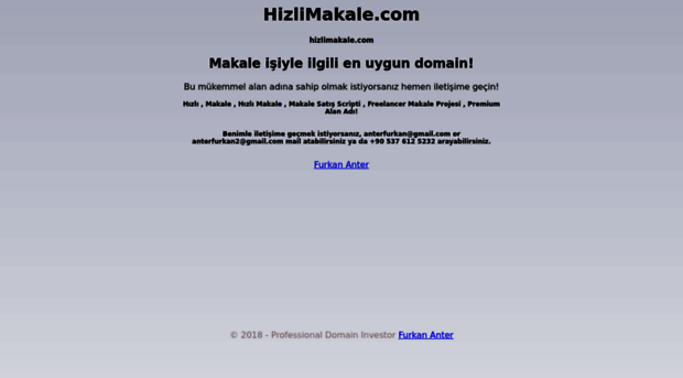 hizlimakale.com