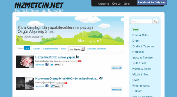 hizmetcin.net