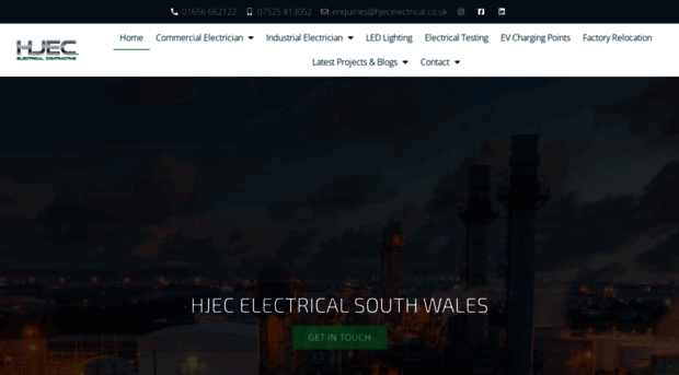 hjecelectricalcontracting.co.uk