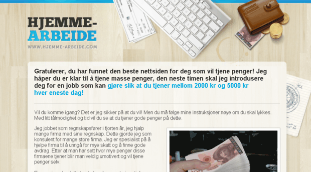 hjemme-arbeide.com