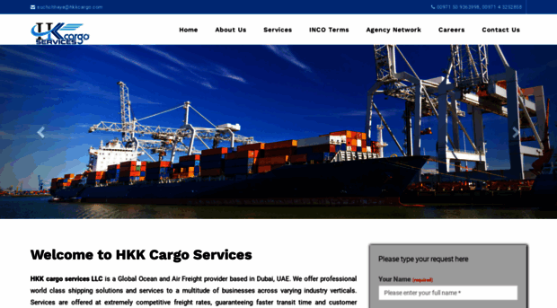 hkkcargo.com