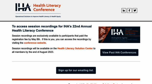 hlc.iha4health.org