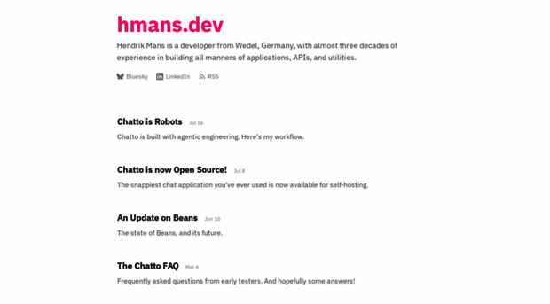 hmans.dev