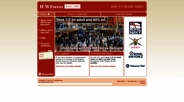 hmforces-railcard.co.uk
