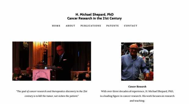 hmichaelshepardphd.org