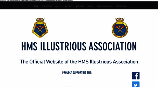 hmsillustriousassociation.com