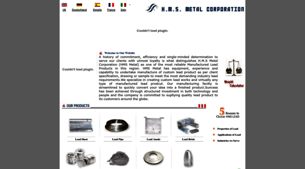 hmsmetalcorporation.com