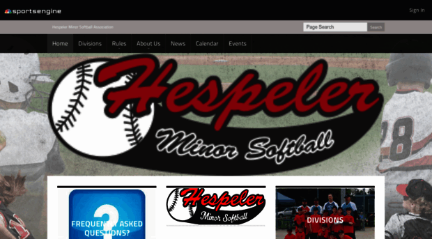 hmsoftball.com