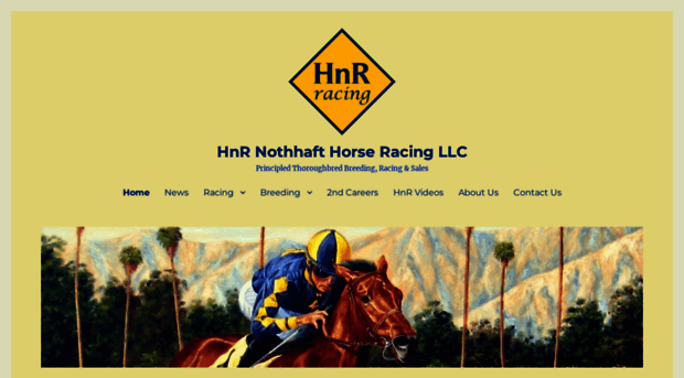 hnrhorseracing.com