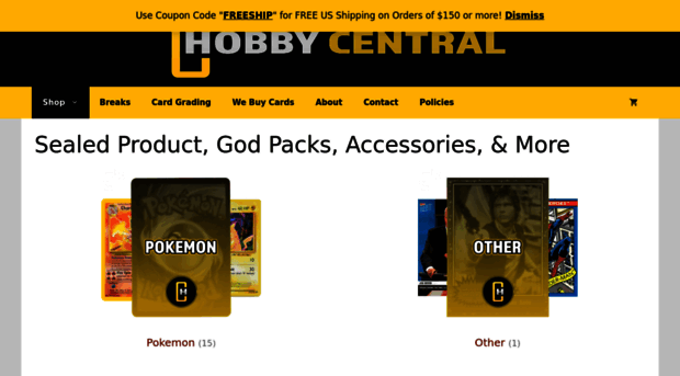 hobbycentralcards.com