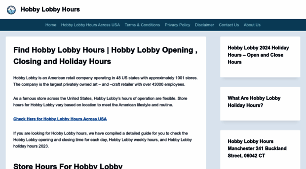 hobbylobbyhour.com