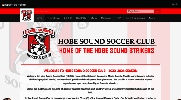 hobesoundsoccer.com