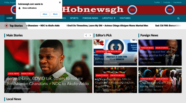 hobnewsgh.com