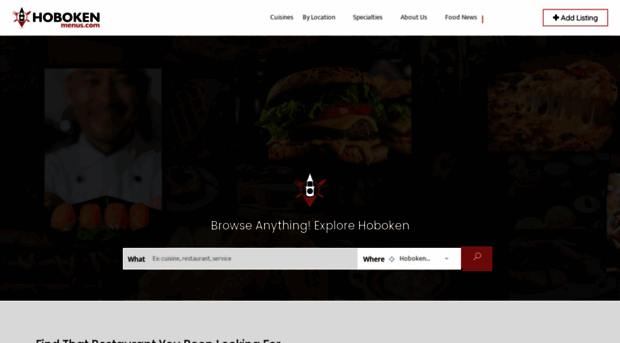 hobokenmenus.com