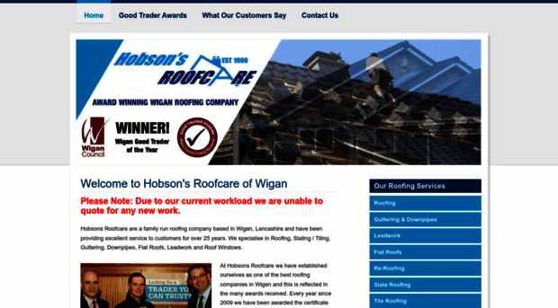 hobsonsroofcare.co.uk