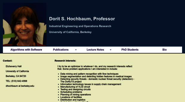 hochbaum.ieor.berkeley.edu