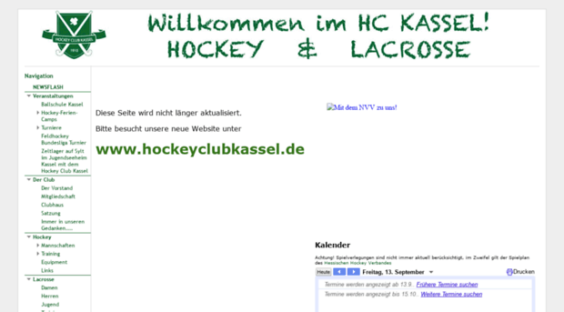 hockey-club-kassel.de
