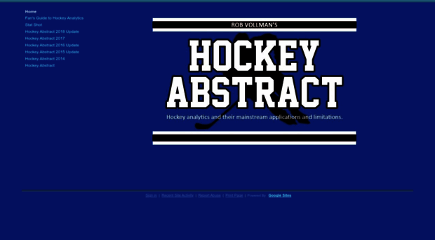 hockeyabstract.com