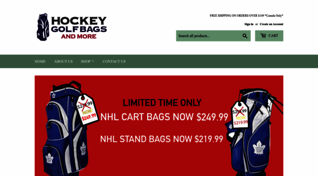 hockeygolfbags.com