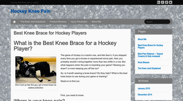 hockeykneepain.com