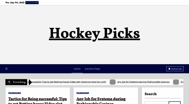 hockeypicks.info