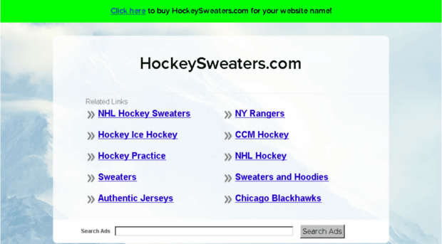 hockeysweaters.com
