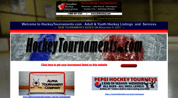 hockeytournaments.com