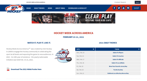 hockeyweekendacrossamerica.com