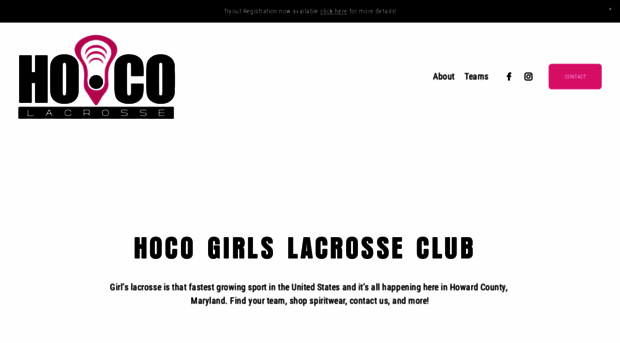 hocogirlslacrosse.com