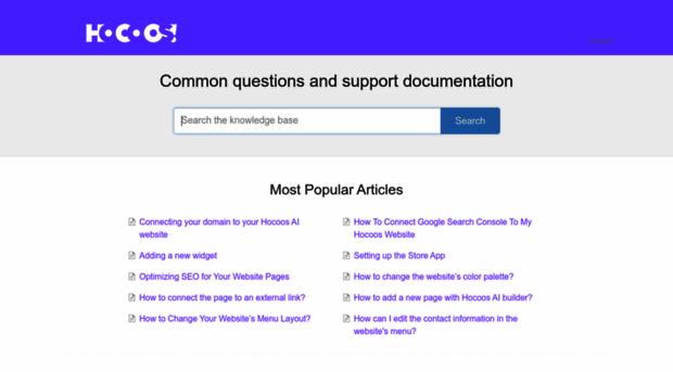 hocoos.helpscoutdocs.com