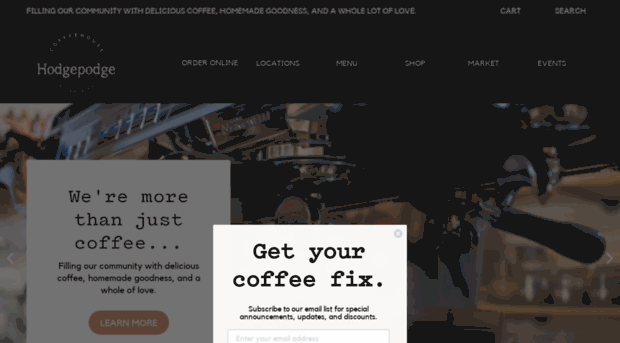 hodgepodgecoffee.com