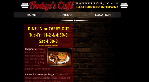 hodgescafe.com