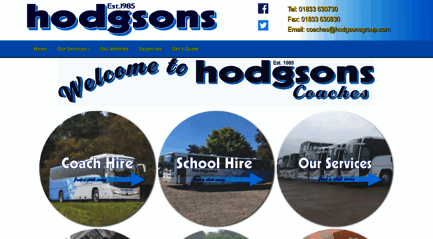 hodgsonscoaches.com