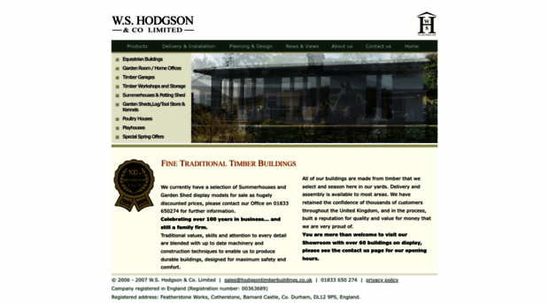 hodgsontimberbuildings.co.uk