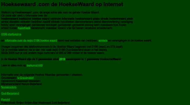 hoeksewaard.com