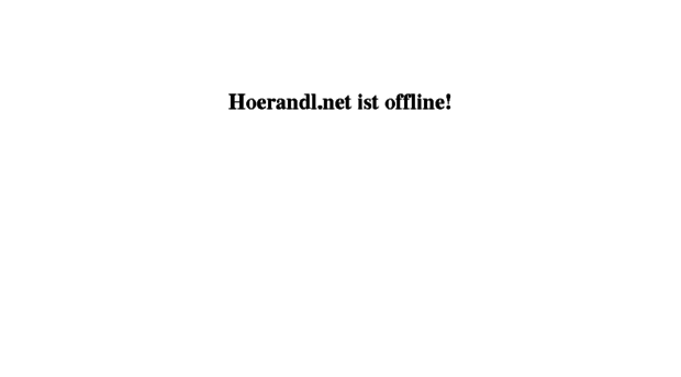 hoerandl.net